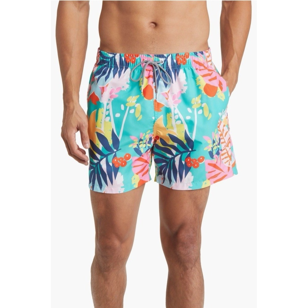 Boardies Men Size Medium Miami Swim Trunks Shorts‎ Cruelty Free Mesh Liner